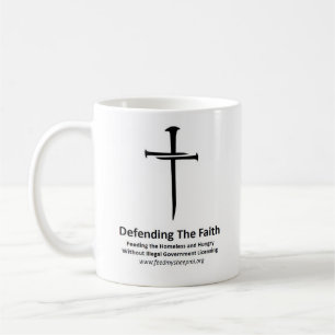 Defending The Faith Coffee Mug (White)
