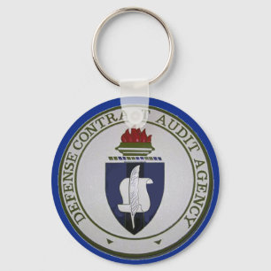 Defense Contract Audit Agency Logo Keychain