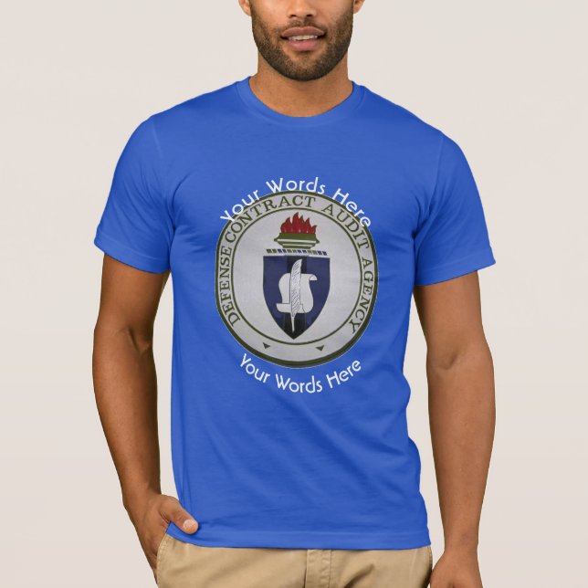 Defense Contract Audit Agency Shield T-Shirt (Front)