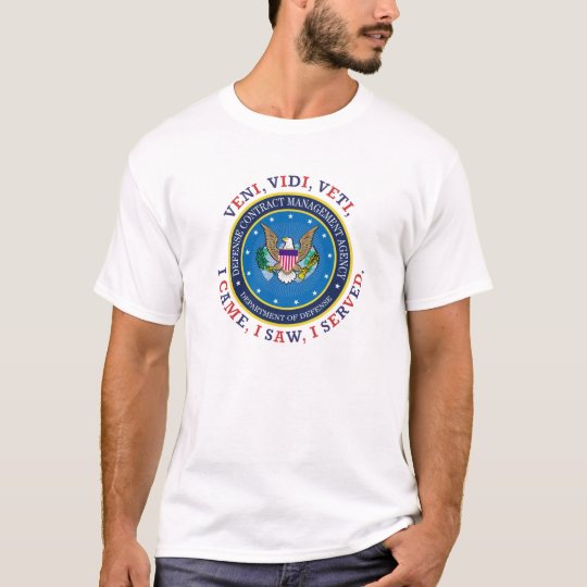 Defense Contract Management Agency DCMA VVV T-Shirt | Zazzle.com