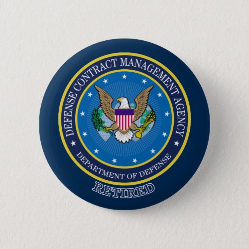 Defense Contract Management Agency Pinback Button