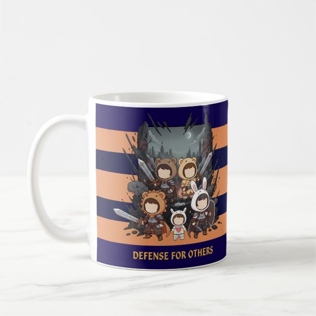 Defense for Others - Little Guardians Coffee Mug (Left)