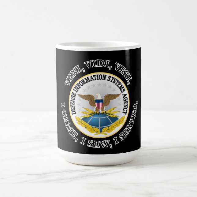 Defense Information Systems Agency (DISA) VVV Coffee Mug (Center)
