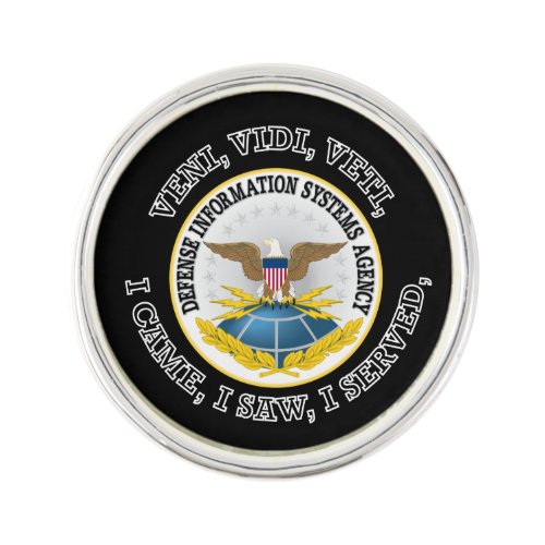 Defense Information Systems Agency DISA VVV Lapel Pin