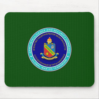 Defense Language Institute insignia on seal image Mouse Pad