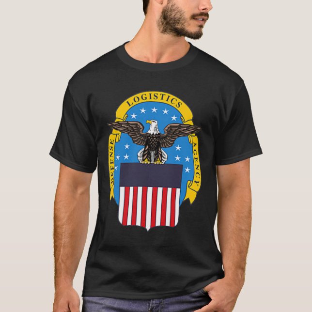 Defense Logistics Agency DLA DOD Military Veteran T-Shirt (Front)