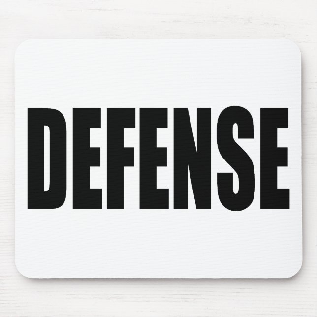 Defense Mouse Pad (Front)