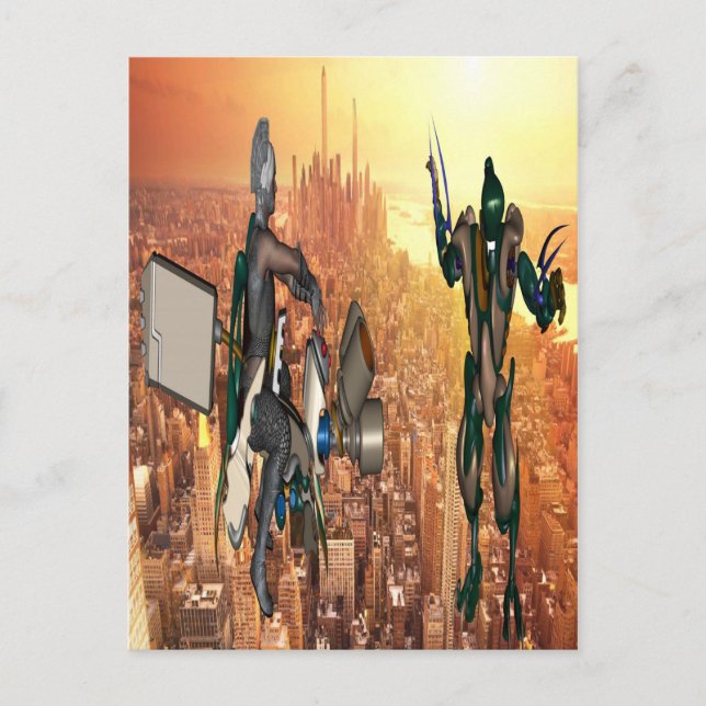 Defense of Planet Earth Postcard (Front)