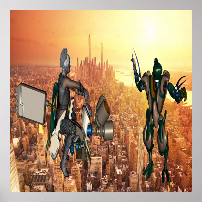 Defense of Planet Earth Poster (Front)