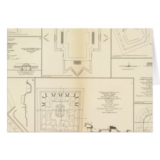 Defenses Chattanooga, Nashville Cards (Front Horizontal)