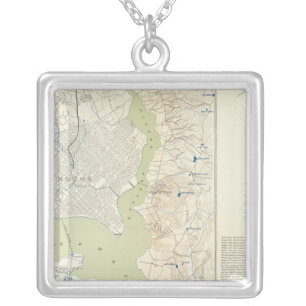 Defenses Washington Silver Plated Necklace