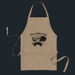 Defensive Indifference BBQ Adult Apron<br><div class="desc">Gear up, Glen Ellyn Pitmasters! Introducing the ultimate BBQ buddy for your softball squad-turned-smoke squad. Our team-ready aprons are more than just fabric—they're your secret sauce to sizzling success! Whether you're slow cooking ribs or showing off your curveball technique (on the smoker or off), these aprons will have you hitting...</div>