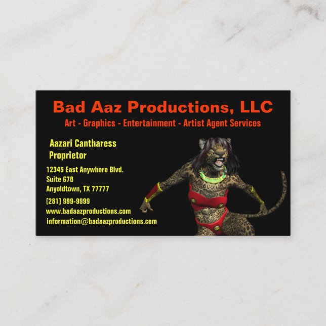 Defiance Business Card (Front)