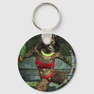 Defiance Round Keychain