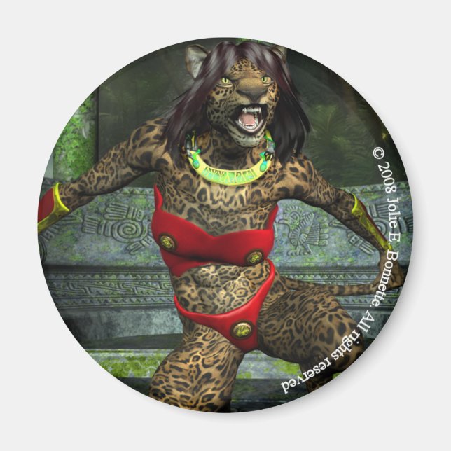 Defiance Round Magnet (Front)