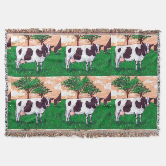 Denali Cow Throw Blanket | Wayfair