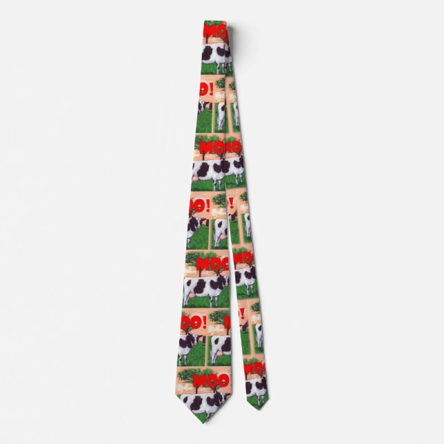 Defiant Dairy Cow Tie (Front)