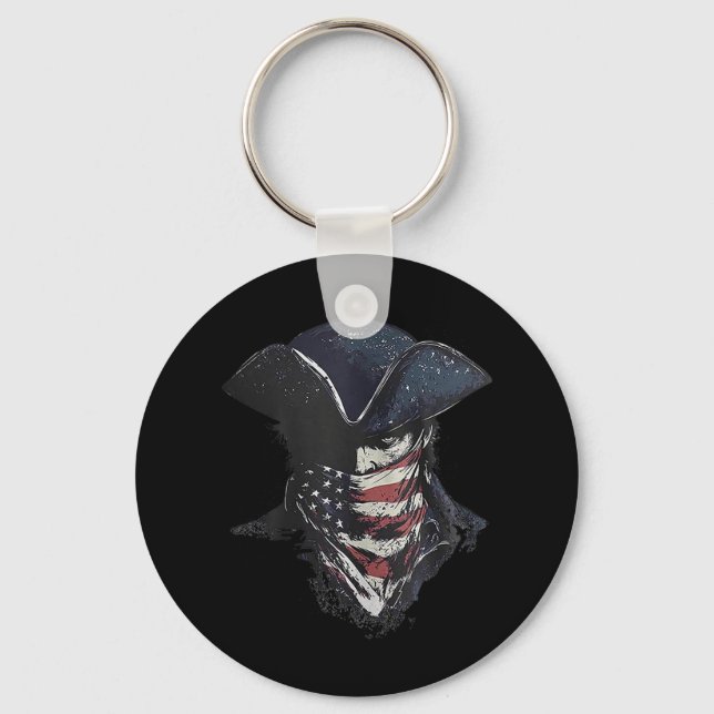 Defiant Since 1776 1  Keychain (Front)