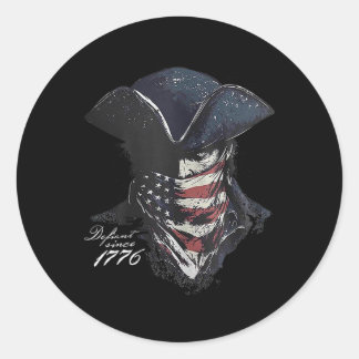 Defiant Since 1776  Classic Round Sticker