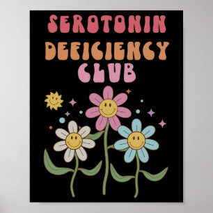 Deficiency Club Mental Health Anxiety Depression Poster