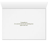 Define Tranquility Cards (Inside Horizontal (Bottom))