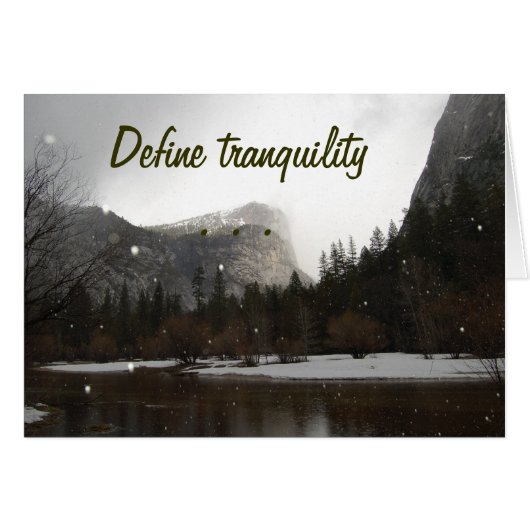 Define Tranquility Cards (Front Horizontal)