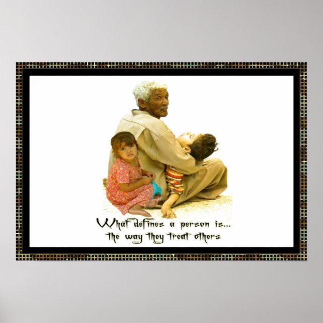 Define Who You Are Poster (Front)