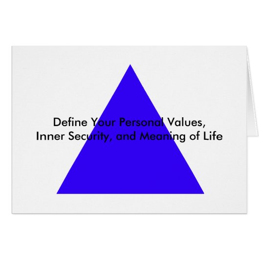 Define Your Personal Values, Inner Security Gifts (Front Horizontal)