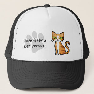 Definitely a Cat Person (design your own cat) Trucker Hat