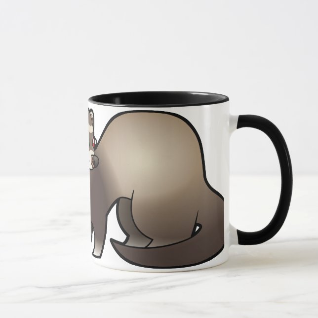 Definitely a Ferret Person Mug (Right)