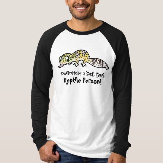 Definitely a Reptile Person (leopard gecko) T-Shirt