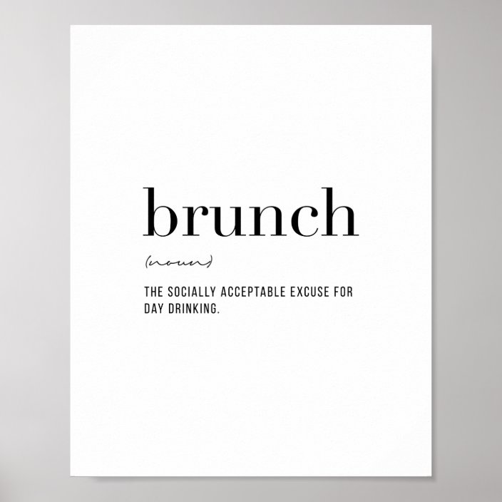 definition-brunch-poster-zazzle