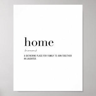 Definition Home Poster