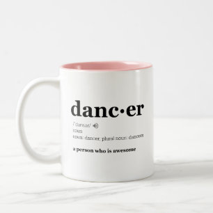Definition of a Dancer Two-Tone Coffee Mug
