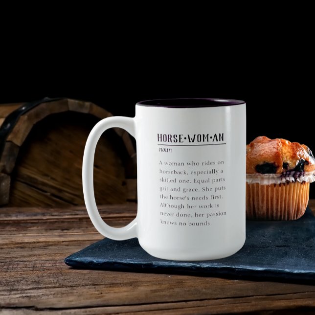 Definition of a Horsewoman Mug (Creator Uploaded)