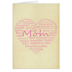 Definition Of A Mother-Heart Outline by STaylor Cards