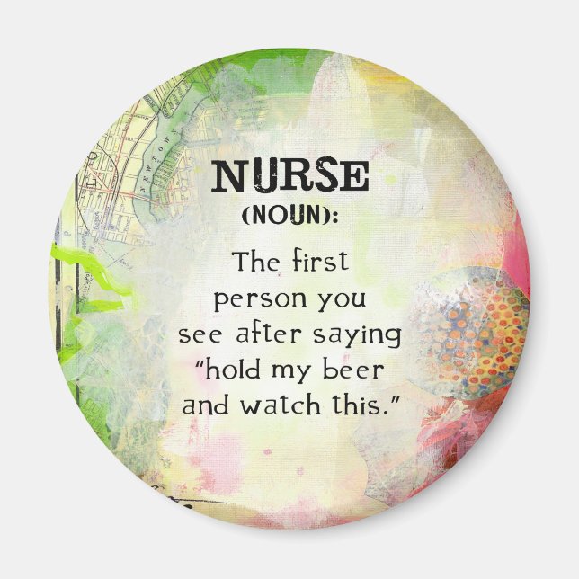 Definition of a Nurse Magnet (Front)