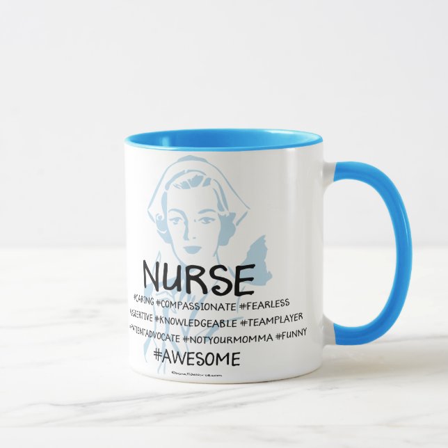 Definition of a Nurse Mug (Right)