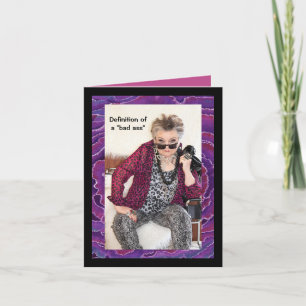 Definition of a rebel Woman Card