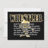 Definition of a Wrestler (Front)