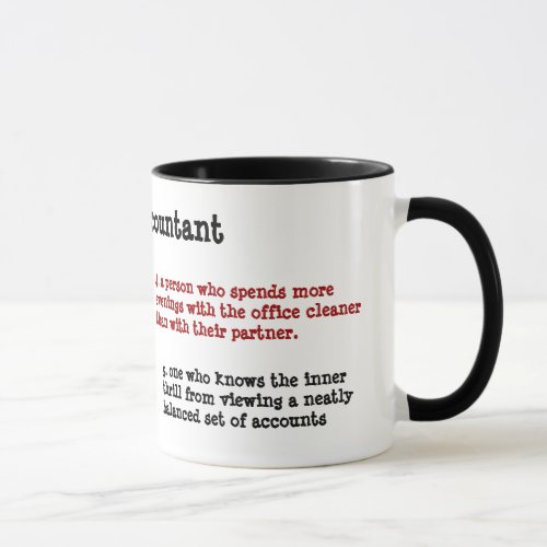 Definition of Accountant _ Alternative and Funny Mug