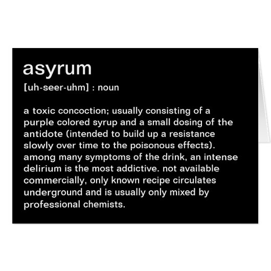 definition of asyrum cards (Front Horizontal)