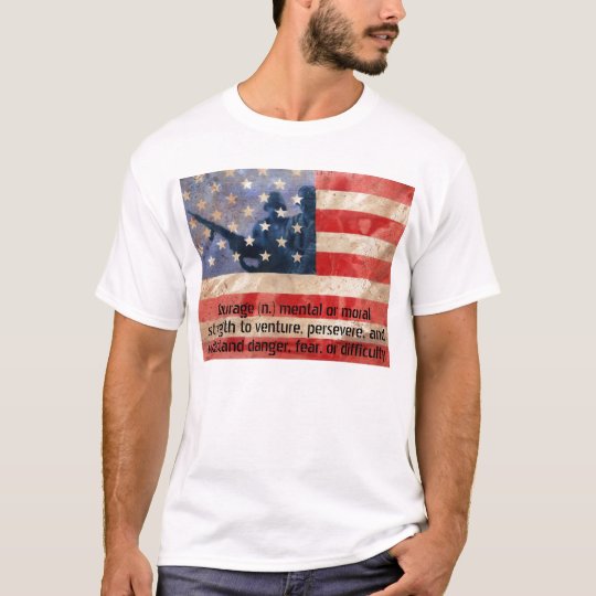 Definition of Courage Army Men T-Shirt