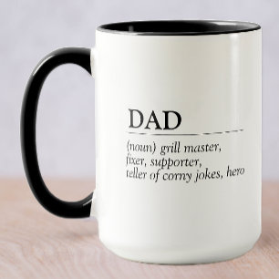Definition of Dad Father's Day Mug