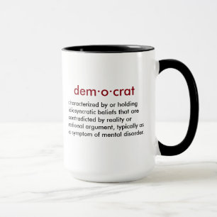 Definition of Democrat Mug