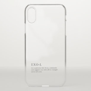 definition of EXO-L iPhone X Case