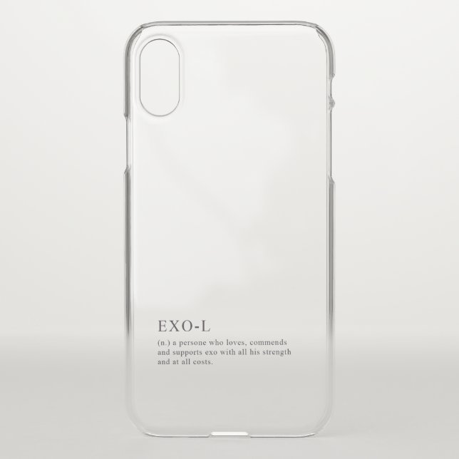 definition of EXO-L Uncommon iPhone Case (Back)