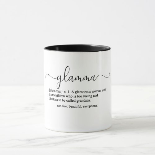 Definition Of Glamma Mug