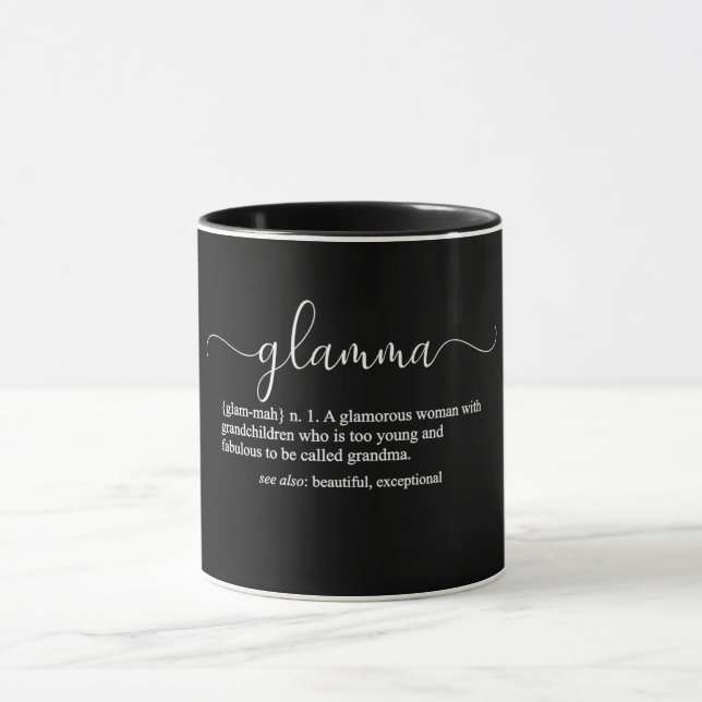 Definition Of Glamma Mug (Center)