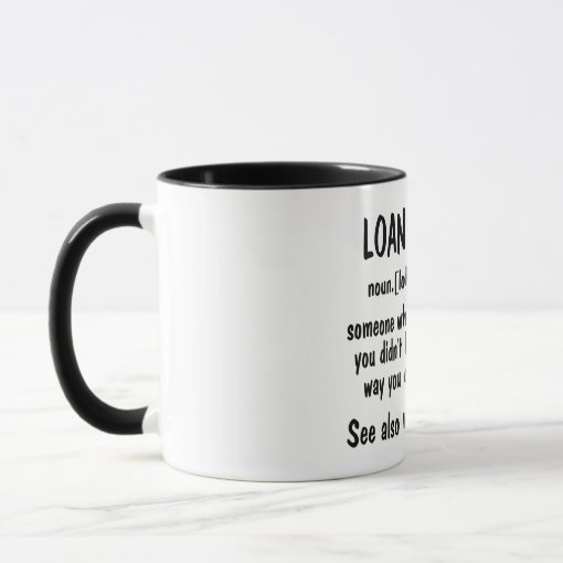 Definition Of Loan Officer Mug Zazzle